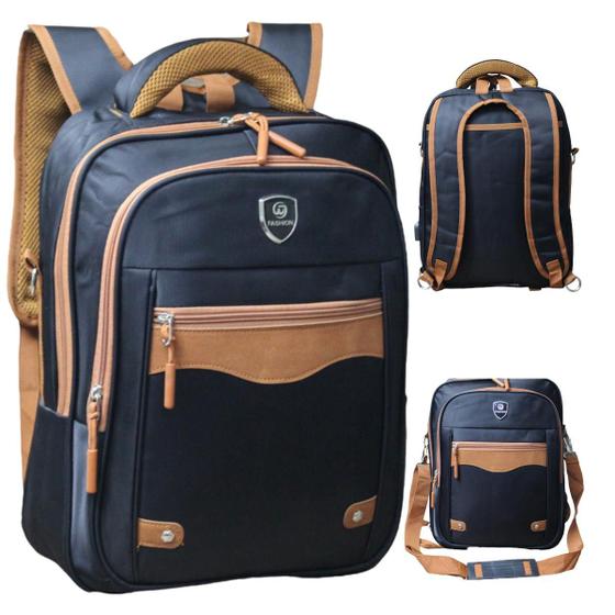 Mochila Masculina Executiva Social Reforçada Impermeável Tipo Pasta Menor preço em Mochila Masculina Executiva Social Reforçada Impermeável Tipo Pasta