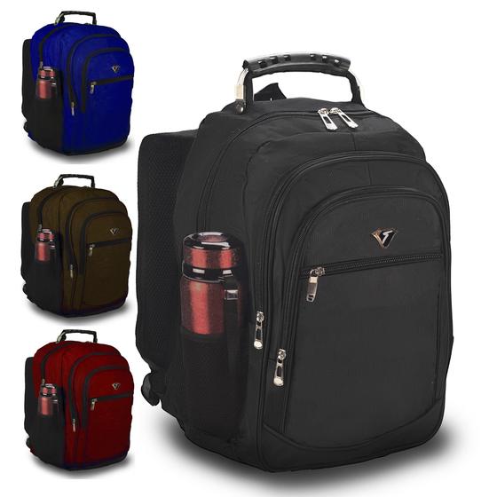 Mochila Masculina Faculdade Impermeável Resistente Grande Alça de Aço Escola Faculdade Menor preço em Mochila Masculina Faculdade Impermeável Resistente Grande Alça de Aço Escola Faculdade