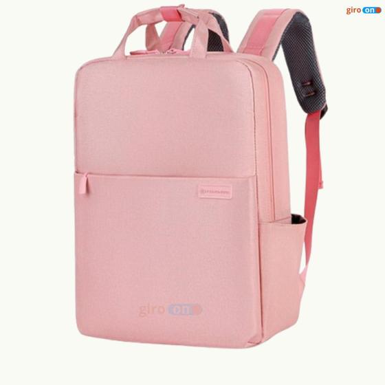 Imagem de Mochila Masculina Feminina Bolsa Unissex Compacta Reforçada Notebook Alça Ajustável Entrada USB