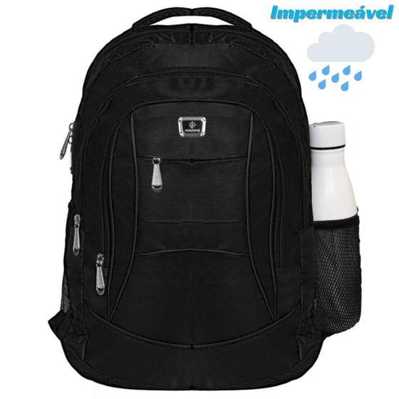 Mochila Masculina Grande Faculdade Impermeável Resistente é boa?