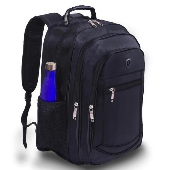 Imagem de Mochila Masculina  Grande Forte Impermeável Faculdade Alça Reforçada Resistente Trabalho Escola