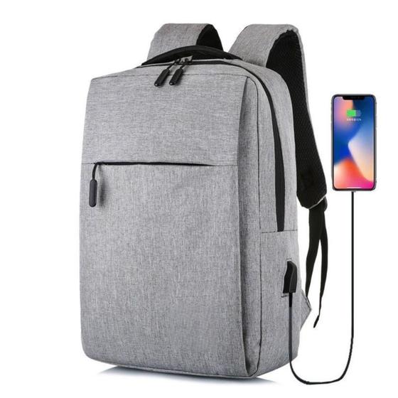 Imagem de Mochila Masculina Resistente A Aguá Material Qualidade Linha Premium Original Reforçada Ajustavel Tecnológica Notebook