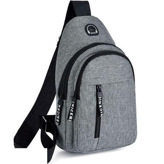 Imagem de Mochila Masculina Transversal De Ombro Shoulderbag Pochete