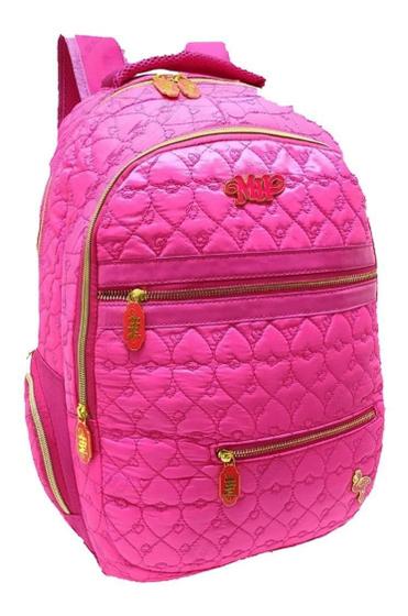 Imagem de Mochila Michele Hobbs Feminina Juvenil Escolar Notebook Gran