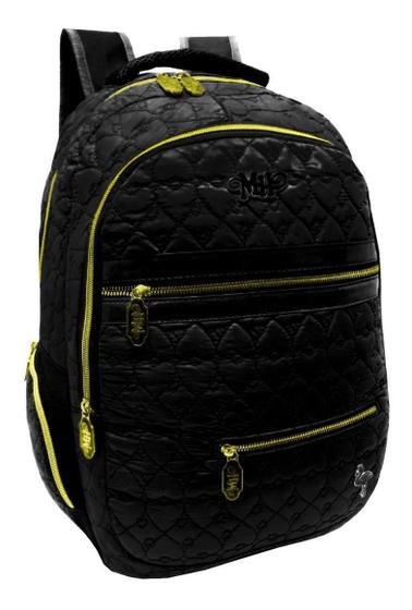 Imagem de Mochila Michele Hobbs Feminina Juvenil Escolar Notebook Gran