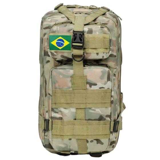 Imagem de Mochila militar 40l camping original 1000d impermeavel com divisorias grande capacidade masculina varias cores escolha a sua 