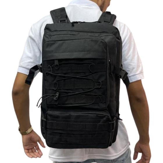 Mochila Militar Tática Tamanho Ideal Masculinas Preto Para Notebook Menor preço em Mochila Militar Tática Tamanho Ideal Masculinas Preto Para Notebook