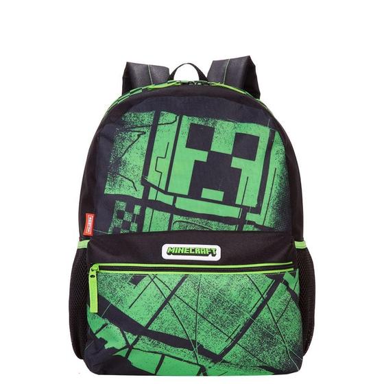 Imagem de Mochila Minecraft M Plus Acid - Colorido Grande