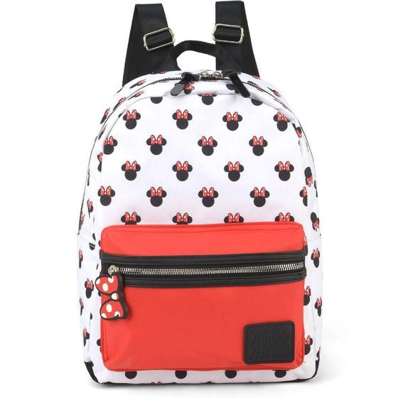 Imagem de Mochila Minnie Mouse Branca - Luxcel