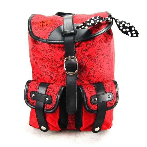 Imagem de Mochila Minnie Mouse Com Tampa 37037 Dermiwil