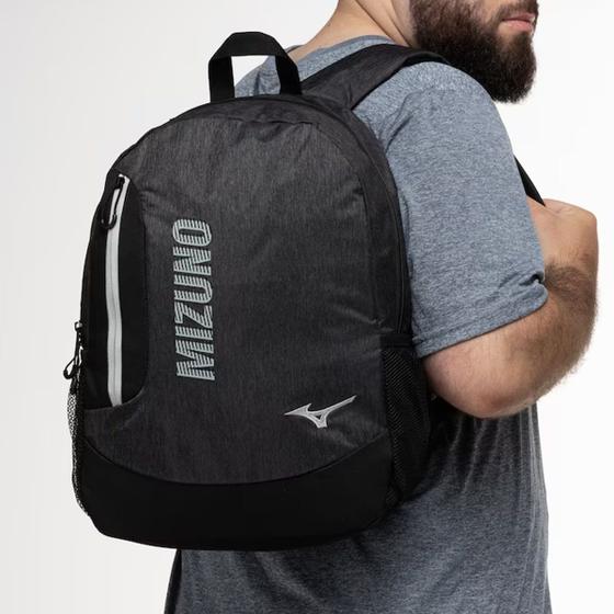 Imagem de Mochila Mizuno Preto Champion New 21 Litros Escola