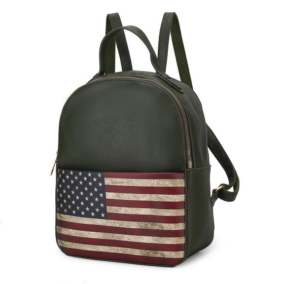 Imagem de Mochila MKF Collection Briella Vegan Leather Women FLAG