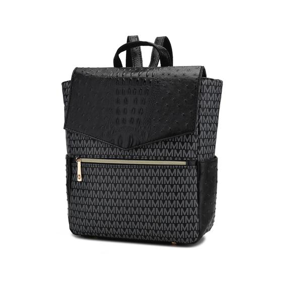 Imagem de Mochila MKF Collection Leidy - Design Signature/Croco para Mulheres