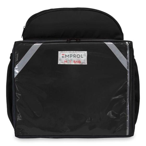 Imagem de Mochila Motoboy 45L Resistente Com Caixa Isopor 45L Motobag