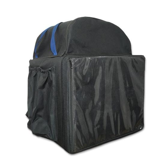 Imagem de Mochila Motoboy Aplicativo Entregadores Bag Com Isopor 45L