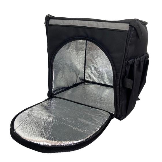 Imagem de Mochila Motoboy Bag 80 Litros Desmontável Térmica Pizzaria