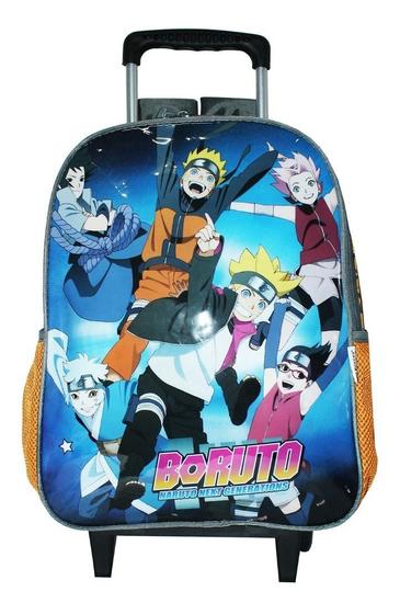 Imagem de Mochila Naruto Boruto Rodinhas Oficial Masculina Grande Top