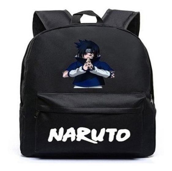 Imagem de Mochila Naruto Sasuke Anime Bolsa Escolar