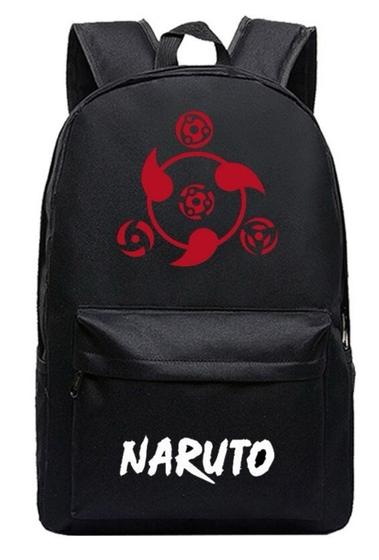 Imagem de Mochila Naruto Uchiha Sasuke Bolsa Escolar Juvenil