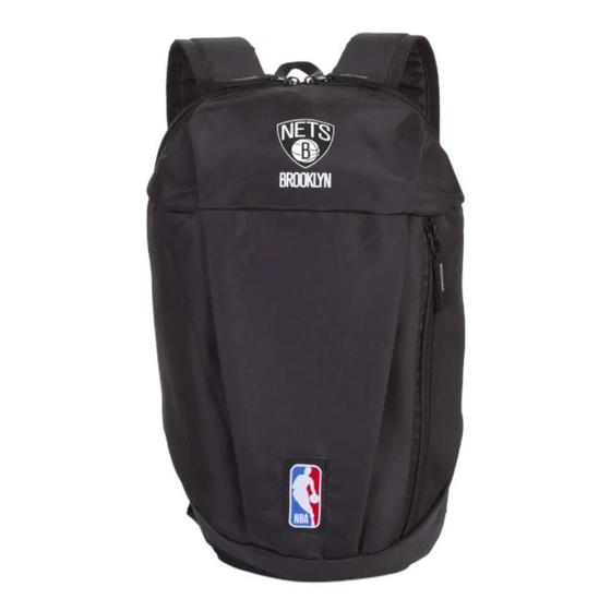 Imagem de Mochila NBA Legend Brooklyn Nets Preta 39x30x12cm