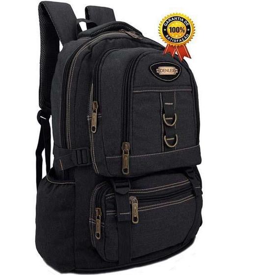 Imagem de Mochila Notebook 15.6 Lona Fundo Expansível Camping Dl0775