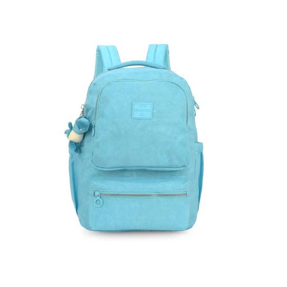 Imagem de Mochila Notebook Crinkle com Chaveiro de Pelúcia UP4YOU