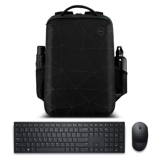 Menor preço em Mochila Notebook Dell Essential 15.6 + Teclado Mouse Sem Fio