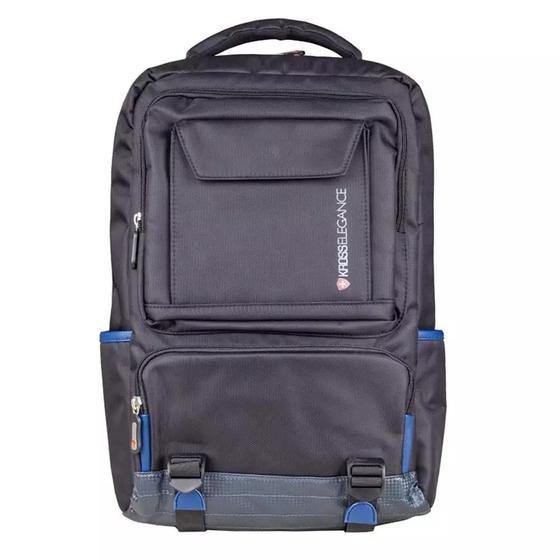 Imagem de Mochila notebook kross confort ke-bpm25 15.6 preto/azul