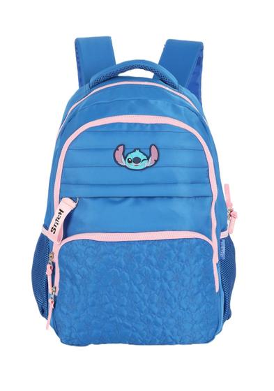 Imagem de Mochila Notebook Stitch Disney Grande Reforçada Feminino