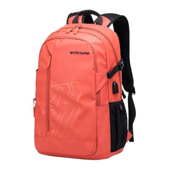 Imagem de Mochila Notebook Viagem Impermeável Casual Antifurto USB 26L