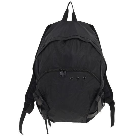 Imagem de Mochila nylon capuz BLACK