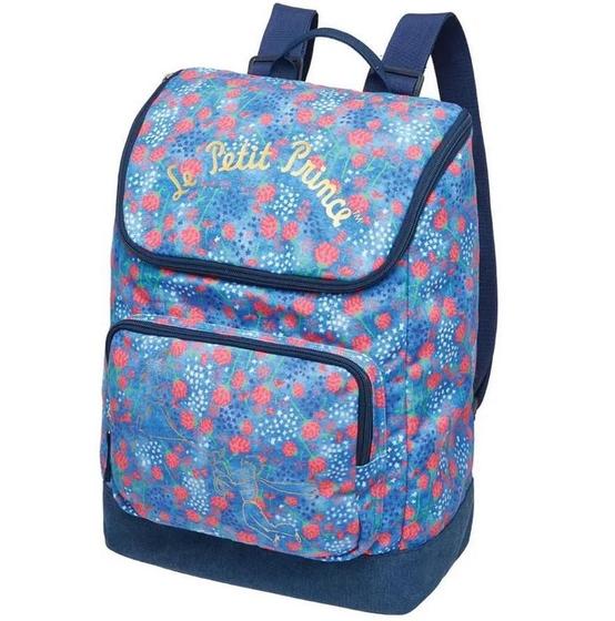 Imagem de Mochila O Pequeno Principe Baú Floral Escola Faculdade ul