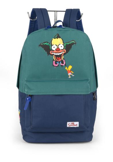 Imagem de Mochila Os Simpsons Krusty Palhaço Bart Simpson VD Original
