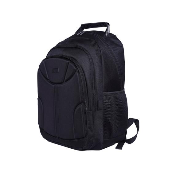 Imagem de Mochila P/ Faculdade Trabalho Escolar Viagem C/ Compartimento Interno P/ Notebook Reforçada Resistente Compacta Versátil