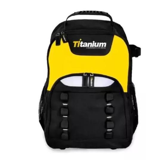 Imagem de Mochila P/ Ferramentas Alça Reforçada Profissional Titanium