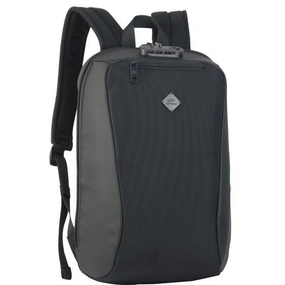 Imagem de Mochila P/ Laptop Executiva Preta Original Mormaii MOR-0102