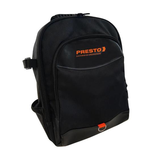 Imagem de Mochila para Ferramentas Preta Nylon Presto