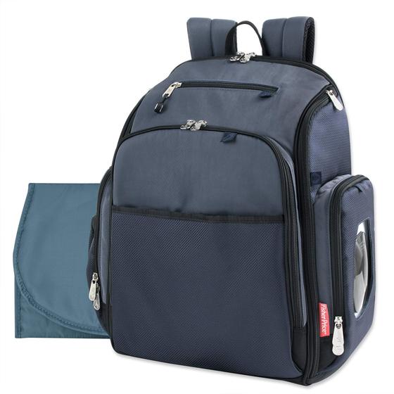 Imagem de Mochila para Fraldas Fisher-Price Kaden com Trocador - Azul