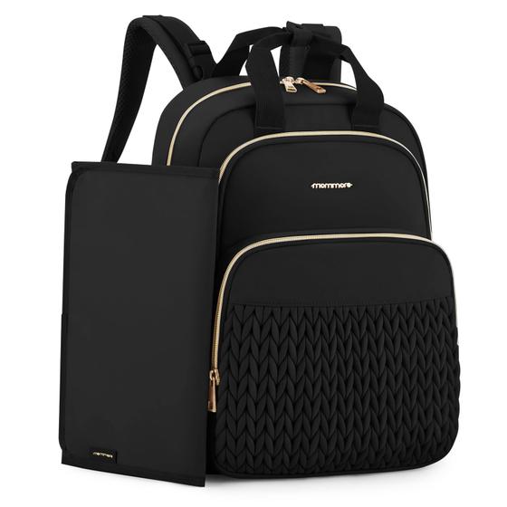 Imagem de Mochila para Fraldas Mommore Large - Acolchoada com Trocador