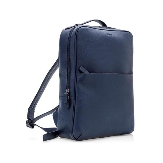 Imagem de Mochila para MacBook 13'' iPlace, Pampas, Couro Marinho 