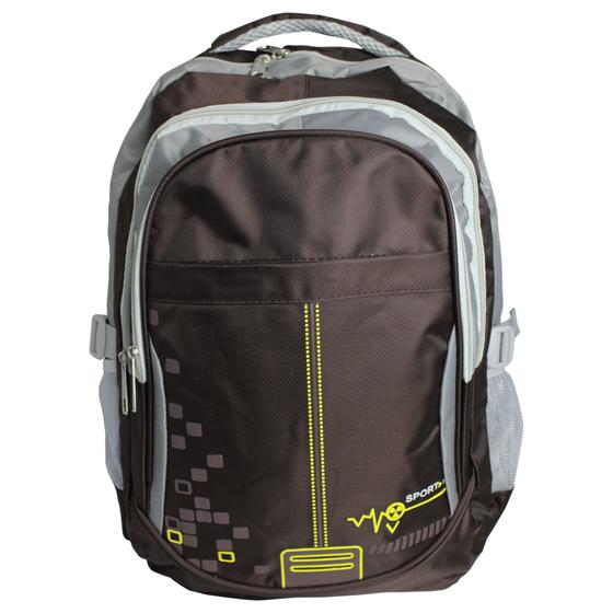 Imagem de Mochila Para Notebook 16 " Bolsa Universitária Reforçada Marrom