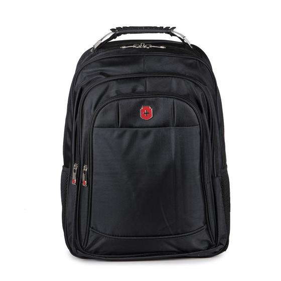 Imagem de Mochila para Notebook Executiva Swissland Sl04001 em Poliéster Nobre com Cabo de Aço 18" Preta
