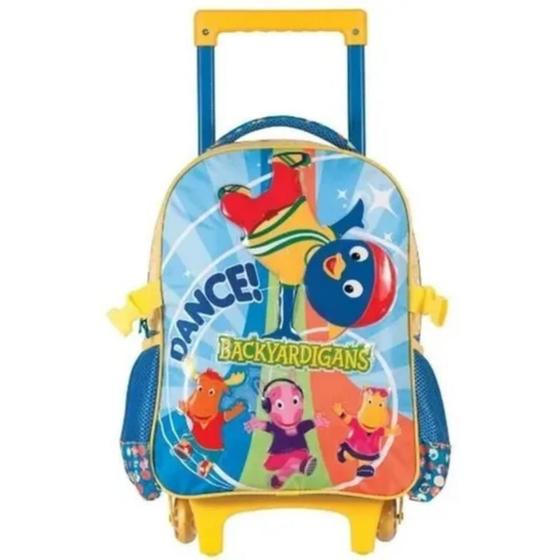 Imagem de Mochila Pequena Com Rodinha Escolar Infantil Backyardigans