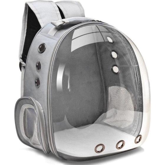 Imagem de Mochila Pet Visão Panorâmica Astronauta Cachorro Gato Cão