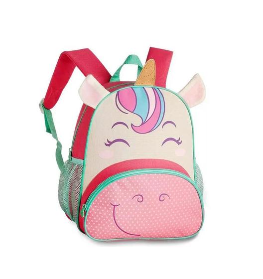 Imagem de Mochila Pets Feminina Infantil Bichinhos Zoo Escolar Animais Lançamento