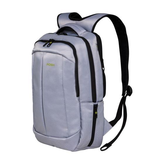 Mochila Posh para Notebook 15.6 Antifurto, Bolso Secreto, Dual Ziper, Nylon de Alta Resistência, Resistente à Água e a Cortes - Cinza - Explorer Menor preço em Mochila Posh para Notebook 15.6 Antifurto, Bolso Secreto, Dual Ziper, Nylon de Alta Resistência, Resistente à Água e a Cortes - Cinza - Explorer