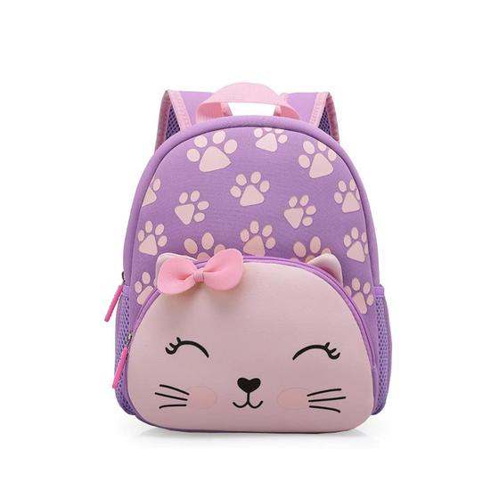 Imagem de Mochila pré-escolar KK CRAFTS Neoprene para crianças de 3 a 6 anos