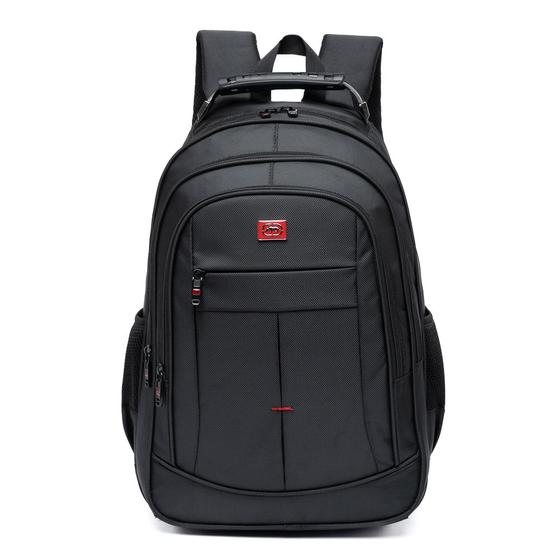 Imagem de Mochila Preta Executiva Ecko Masculina Grande Reforçada Ideial para Trabalho Faculdade Trabalho dia a dia Mochila Resistente a Agua