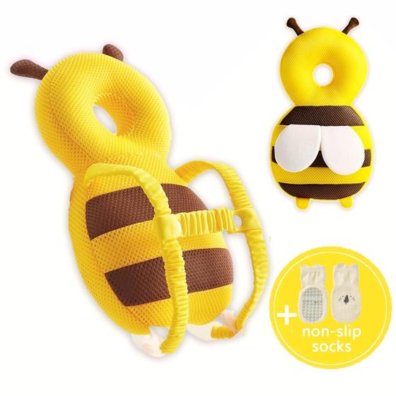 Mochila protetora de cabeça de bebê Bee Soft Landing Safety - Marca ...