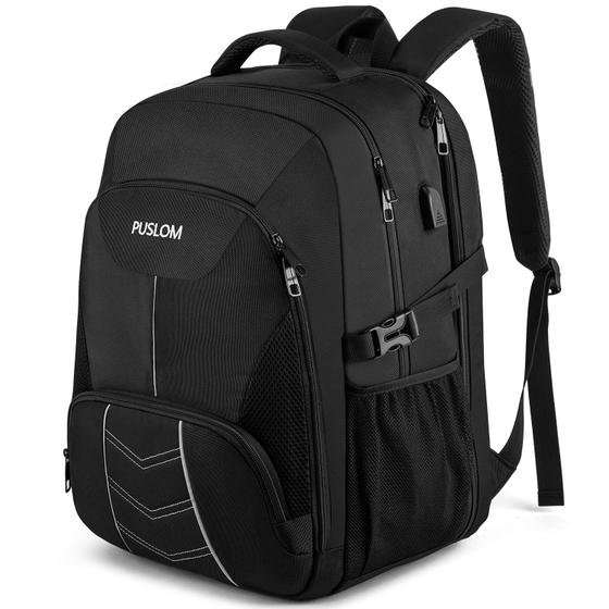 Imagem de Mochila PUSLOM Extra Large 55L para homens com porta de carregamento USB